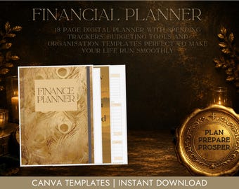 Vorlage für einen digitalen Finanzplaner