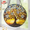 Tree of Life Names Stained Glass Suncatcher, Family Tree Suncatcher, Anniversary Gifts, Custom Suncatcher with Kids Names, Gifts for Mom Dad product logo