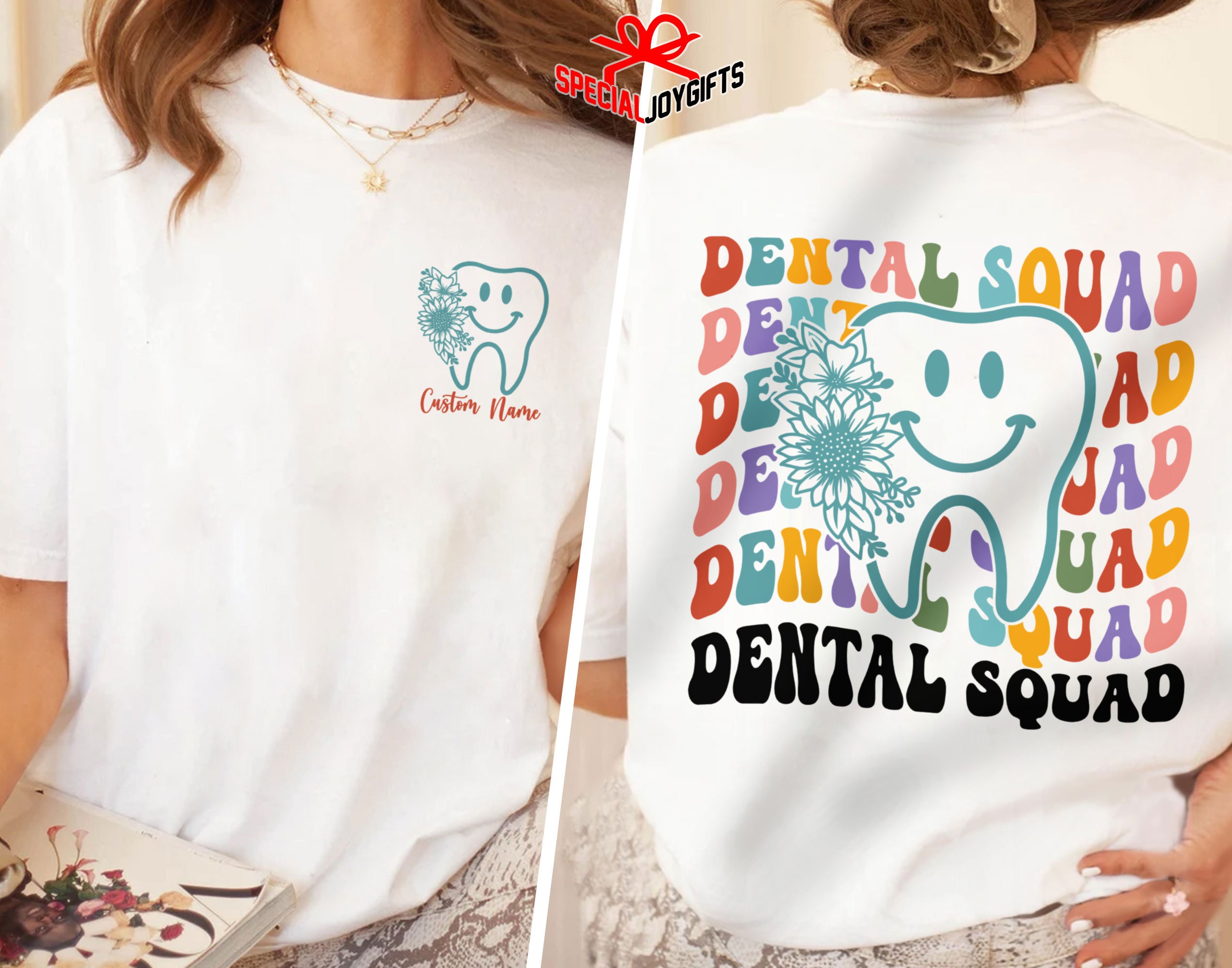 Dentist Shirt Custom Dental Squad Shirt Dental Assistant Etsy