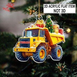 Merry Christmas to the best Godson Ever Dump Truck - Ornament Merry Christmas to the best Godson Ever Dump Truck - Ornament