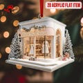 Personalized Women&#39;s Boutique Christmas Ornament 2024, Custom Fashion Ornaments, Chic Ornaments, Clothing Store Ornament, Boutique Gift