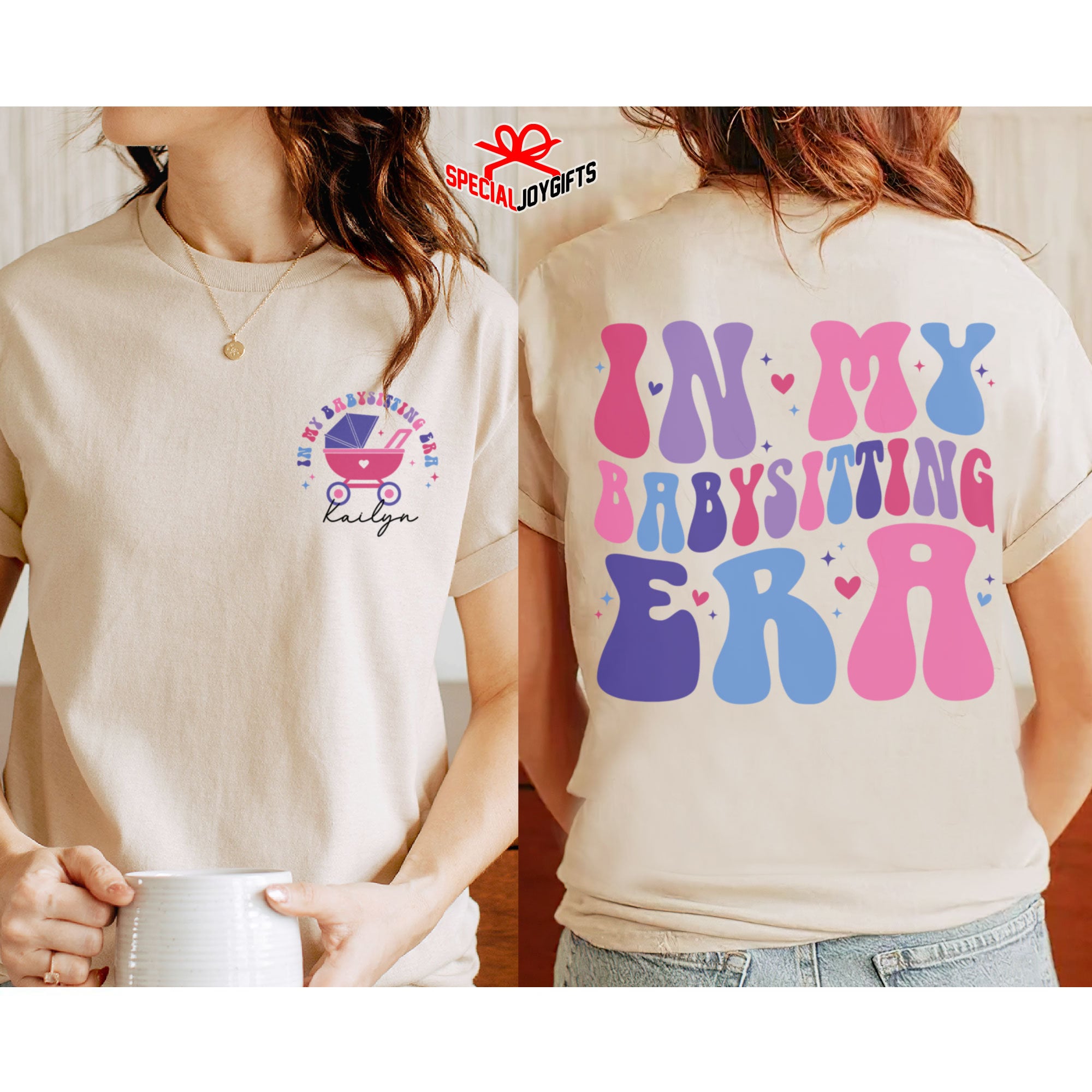 Babysitter Childcare I Love My Nanny Tshirt Babysitter Childcare I Love My Nanny Tshirt