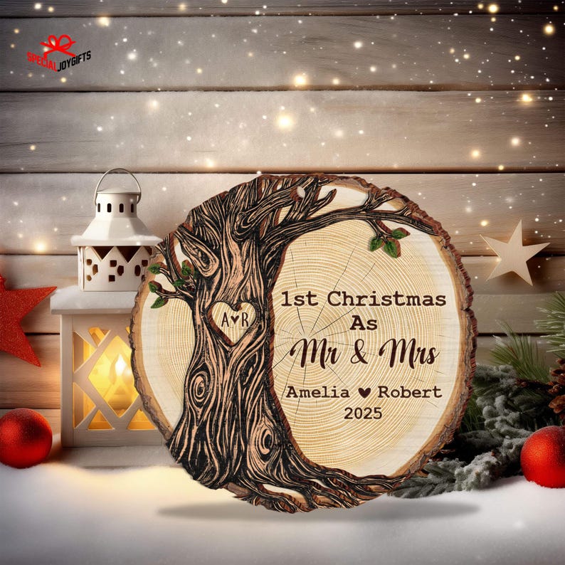 First Christmas as Mr & Mrs Ornament