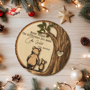 Adorno navideño para profesores, regalo de agradecimiento para profesores, adorno de agradecimiento para profesores, regalo de fin de año para profesores, regalos para profesores de parte de los alumnos. imagen 5