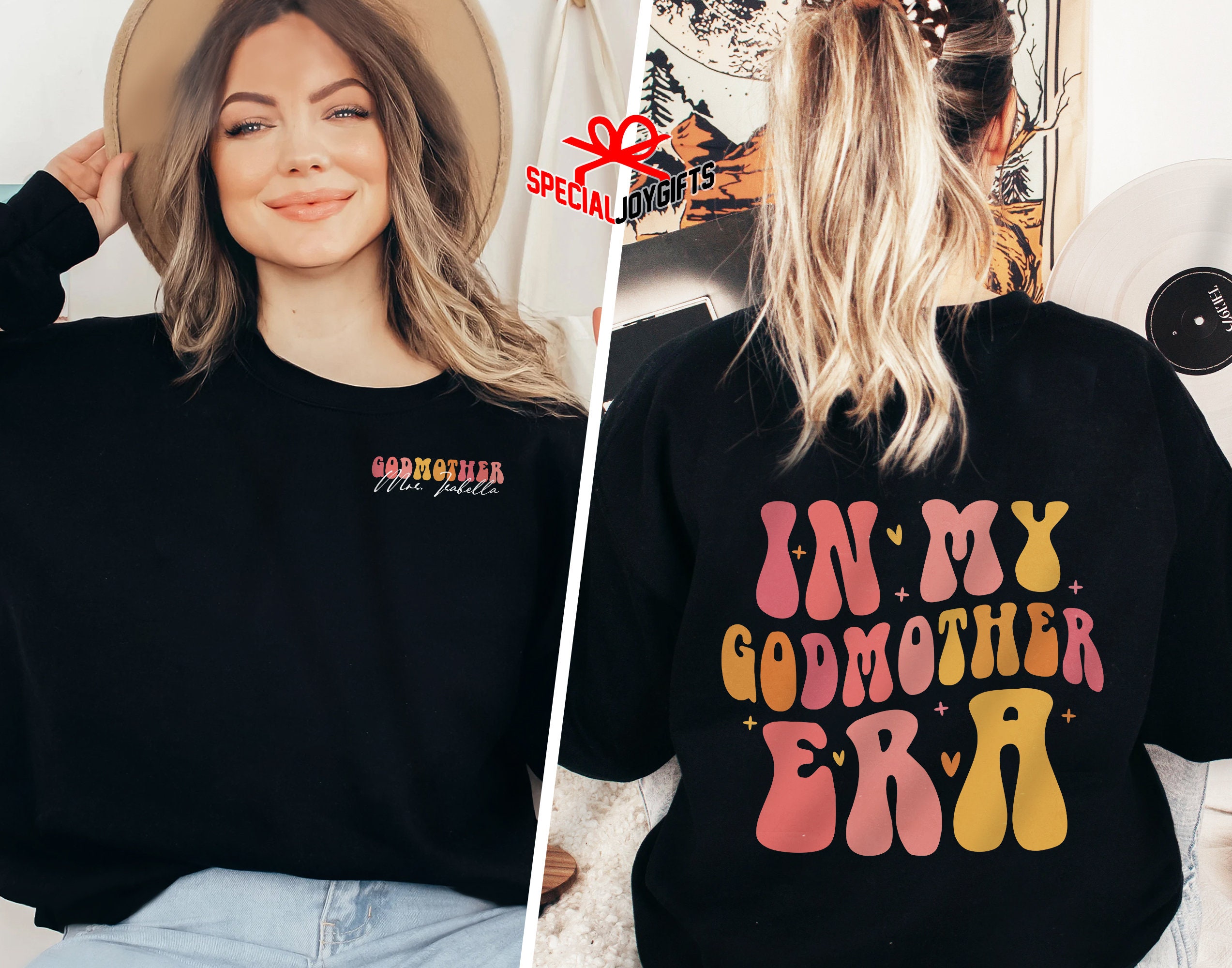 Godmother Shirt in My Godmother Era Shirt Custom Godmama - Etsy