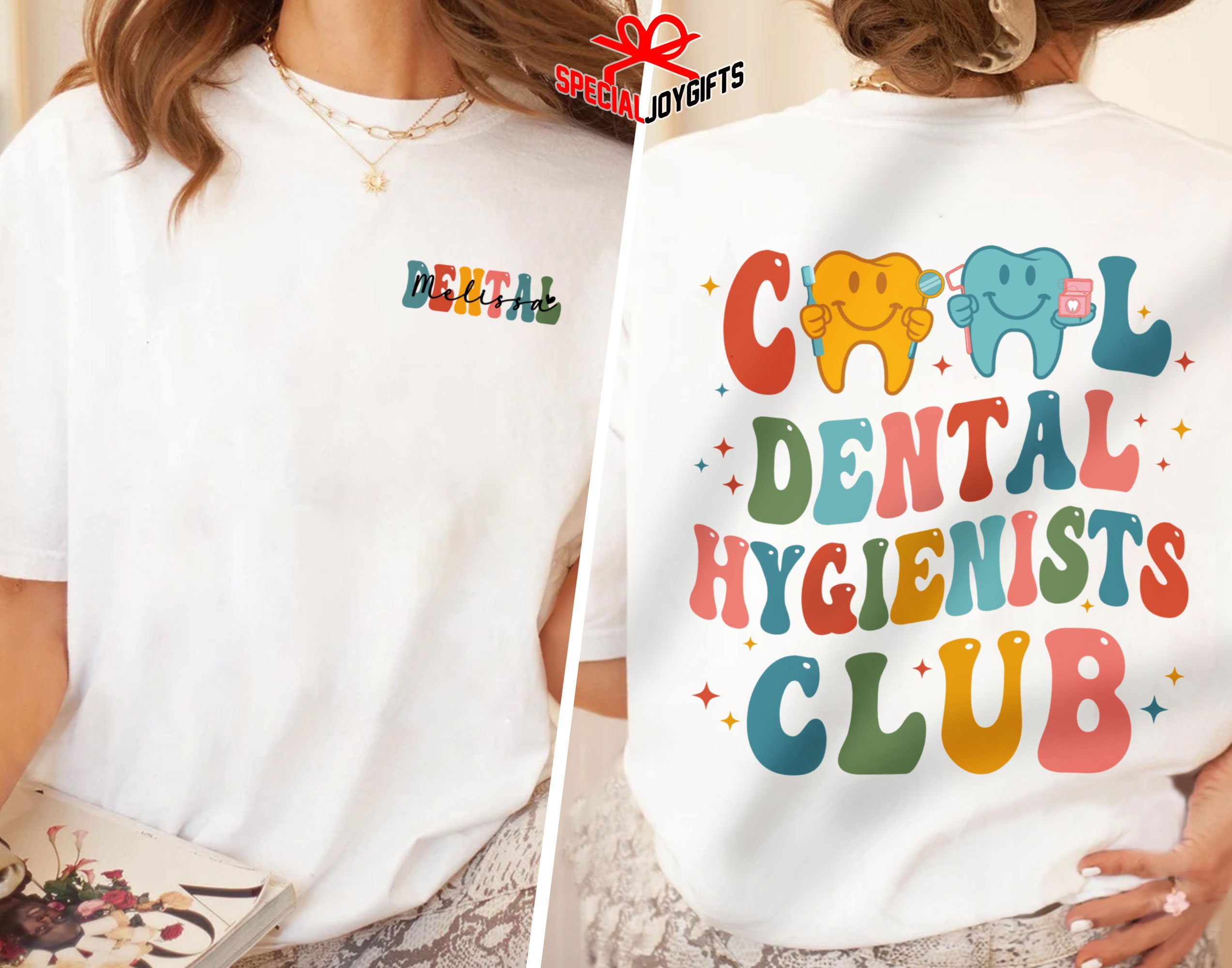 Personalized Dentist Shirtdental Hygienist Shirtdental Etsy