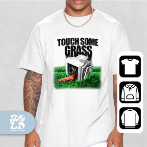 TOUCH SOME GRASS MEME  Pin for Sale by xenocene