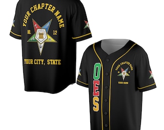 Anpassen der OES Sisters & Brothers Farbblock-Baseball-Jerseys S-5XL