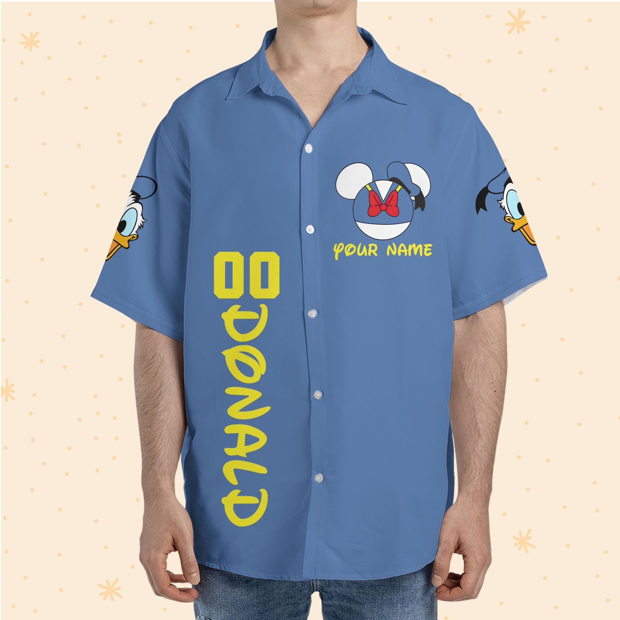 Discover Personalized Donald Catch The Ball Hawaii Shirt