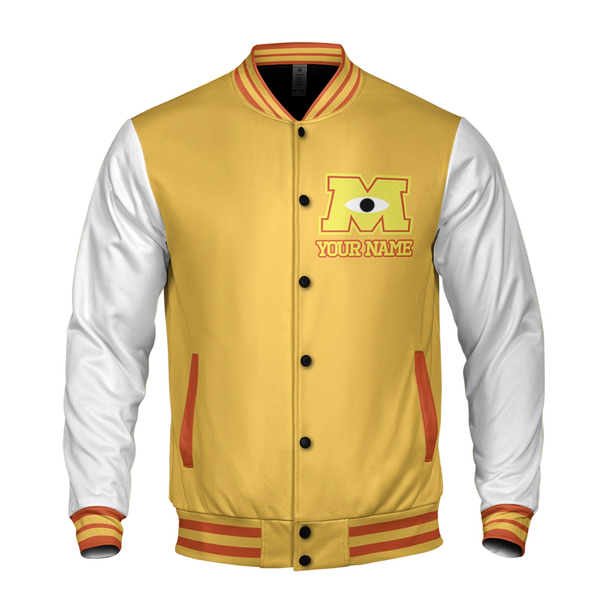 Discover Personalized Monster University JOX Disney Baseball Jacket