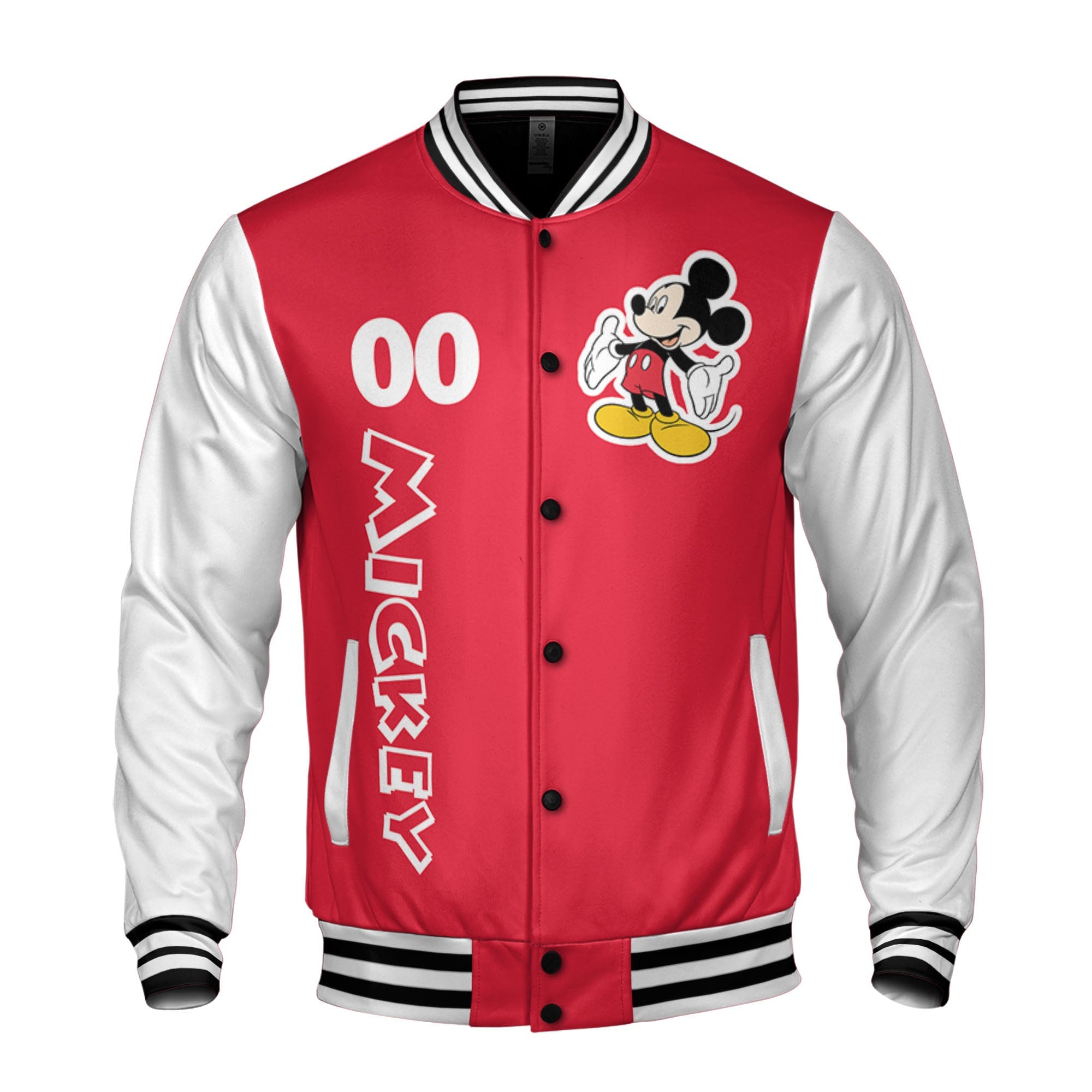 Discover Personalized Mickey Mouse Disney Baseball Jacket