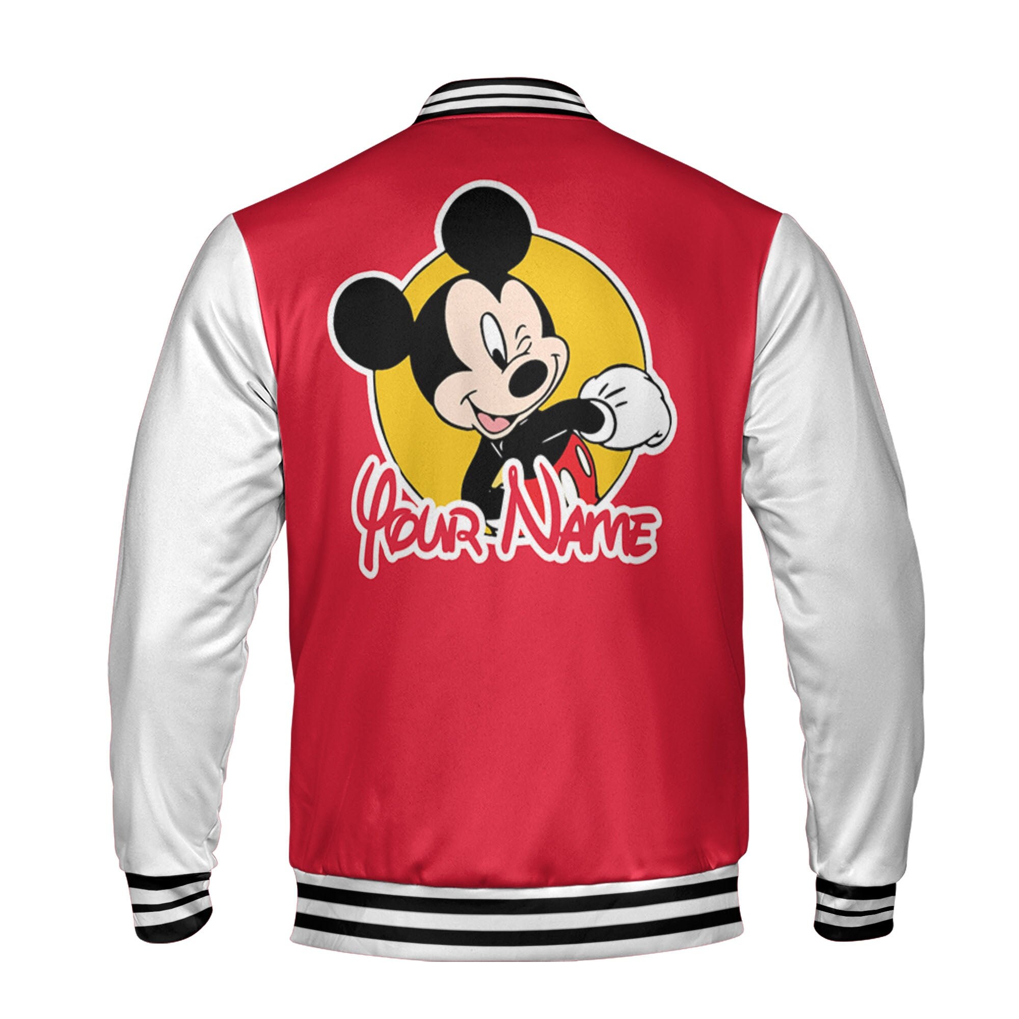 Discover Personalized Mickey Mouse Disney Baseball Jacket