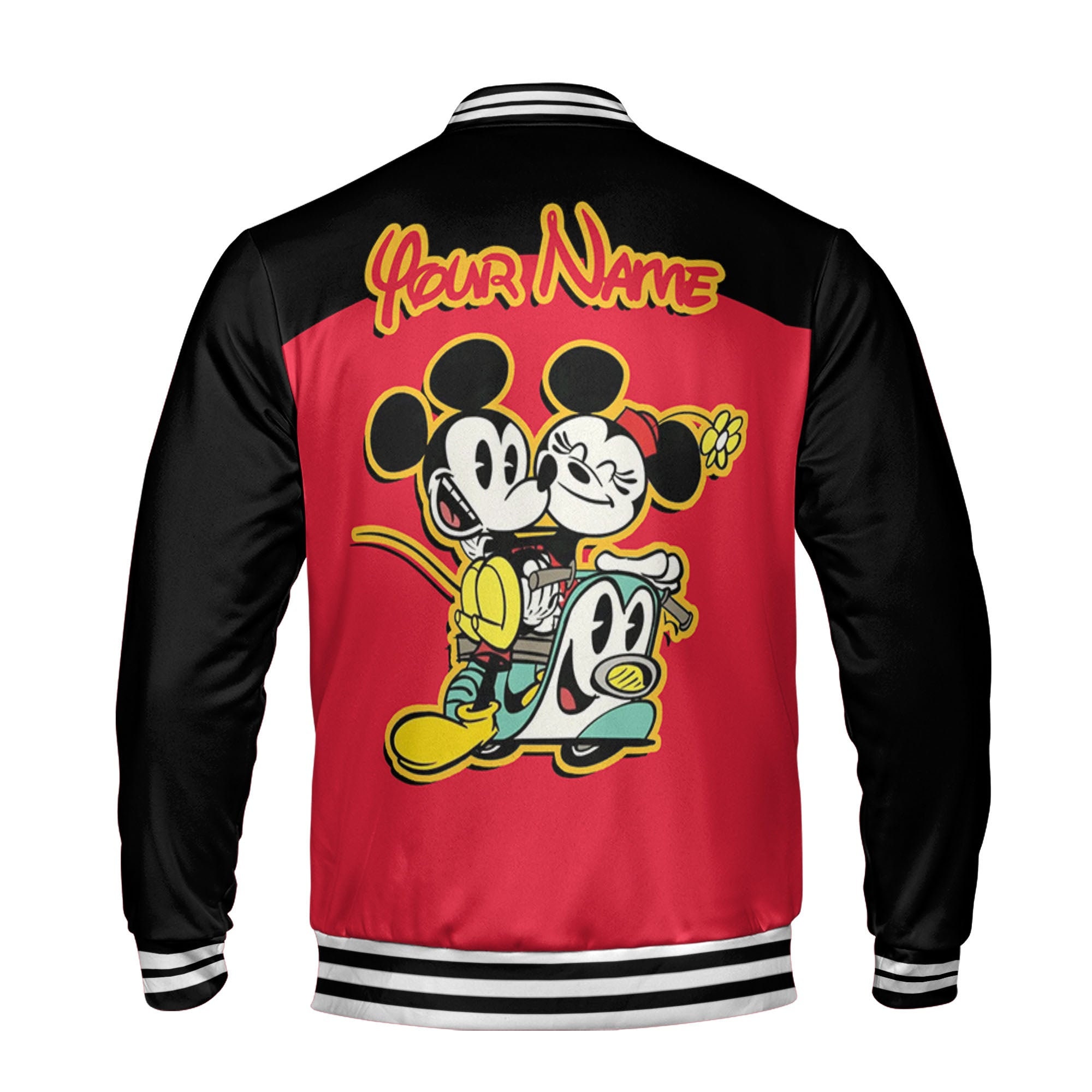 Discover Personalized Mickey Mouse Disney Baseball Jacket