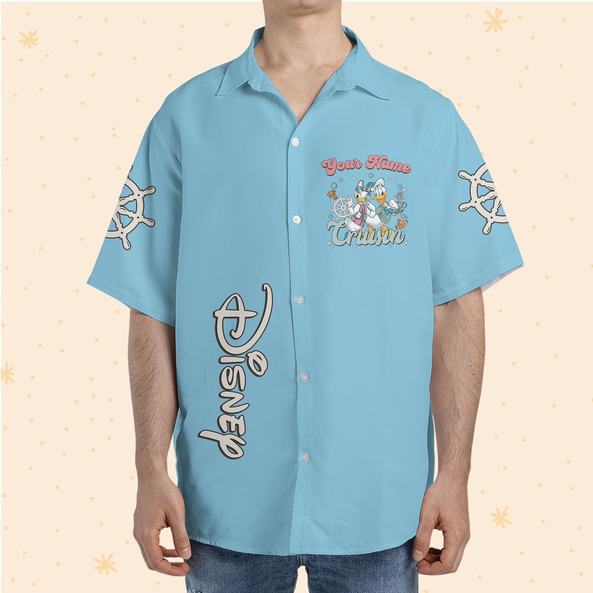 Discover Personalized Donald Daisy Cruisin Hawaiian