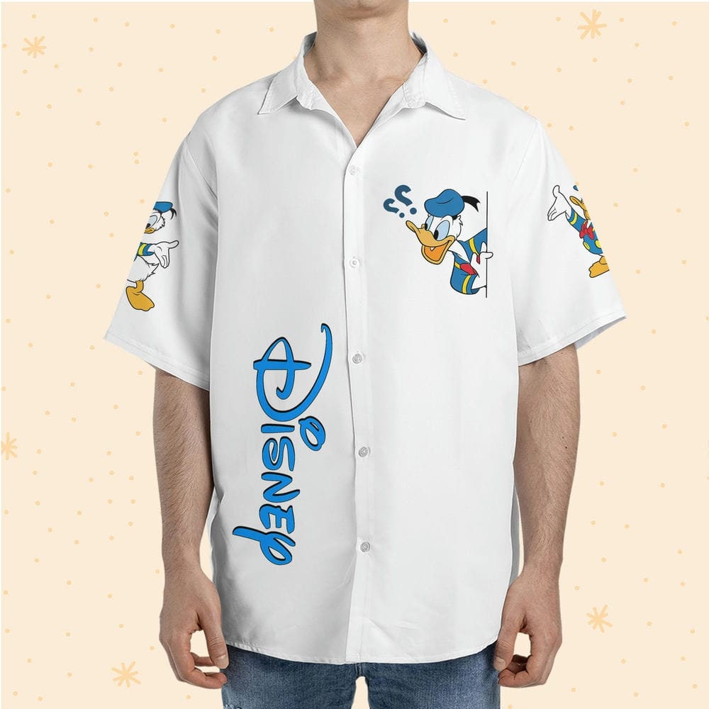 Discover Personalized Vintage Disney Donald Duck Funny Hawaiian