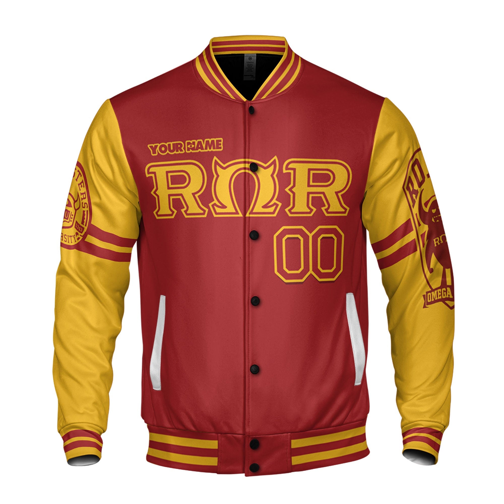 Discover Personalized Monster University ROR Uniform Disney Baseball Jacket