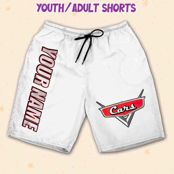 Lightning Mcqueen Pants Etsy