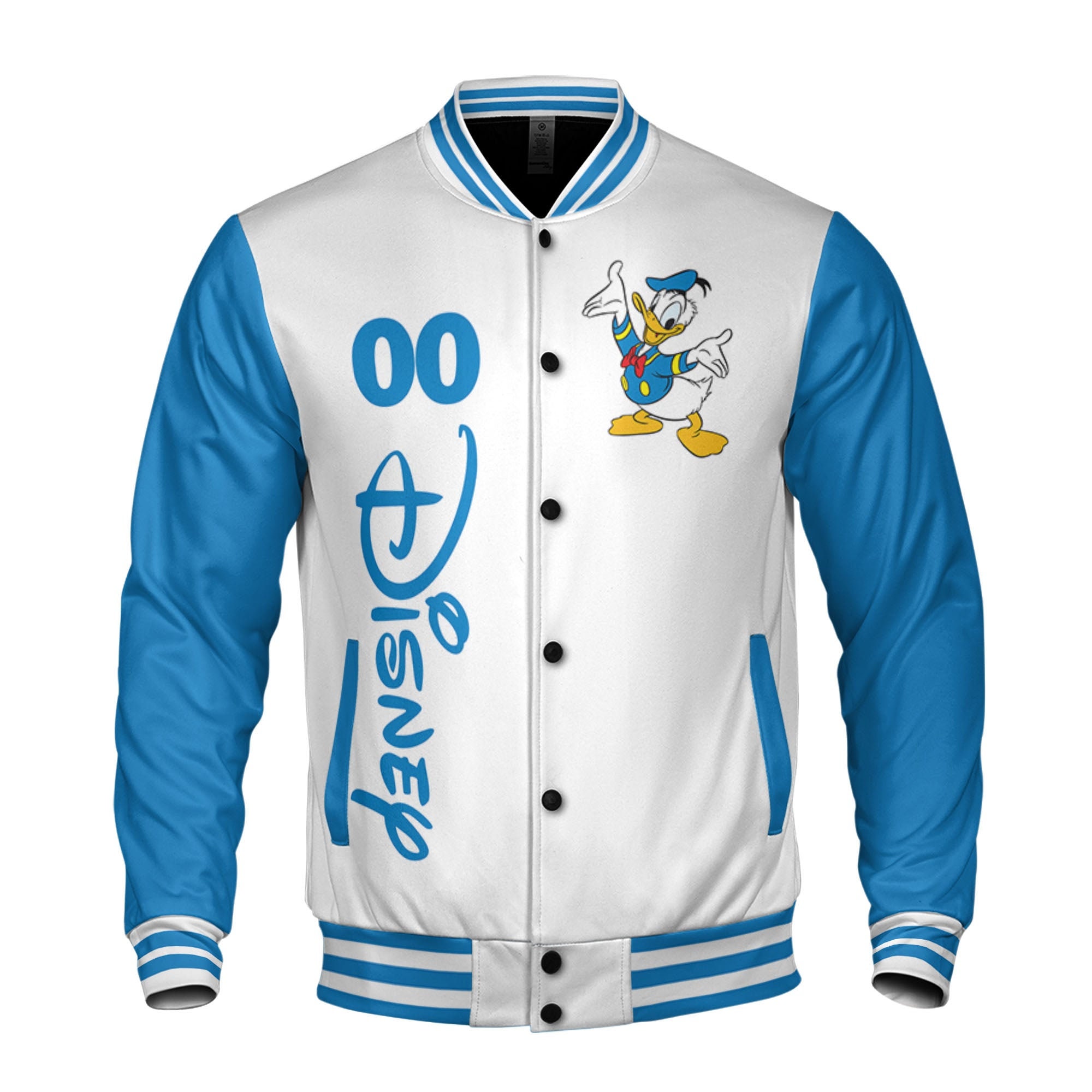 Discover Personalized Disney Family Vacation Donald Disney Baseball Jacket