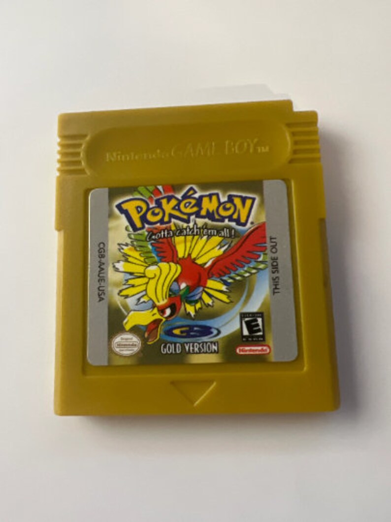 GBA Pokémon Nintendogame Boy Advance Pokemon Games Silver Etsy