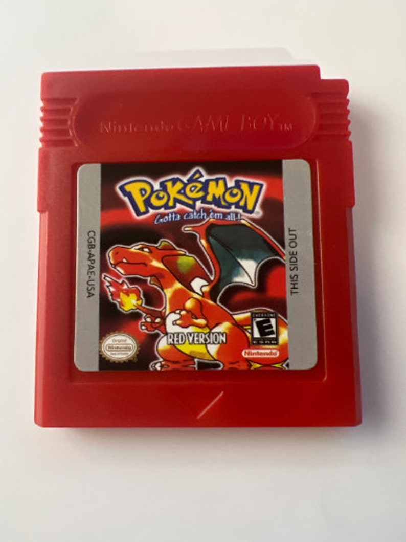 GBA Pokémon Nintendogame Boy Advance Pokemon Games Silver Etsy
