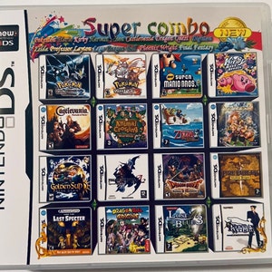 510 in 1 , All in 1 Game Cart ~ Cartridge For NDS DS NDSL NDSi 3DS 2DS, New Condition with Free Shipping