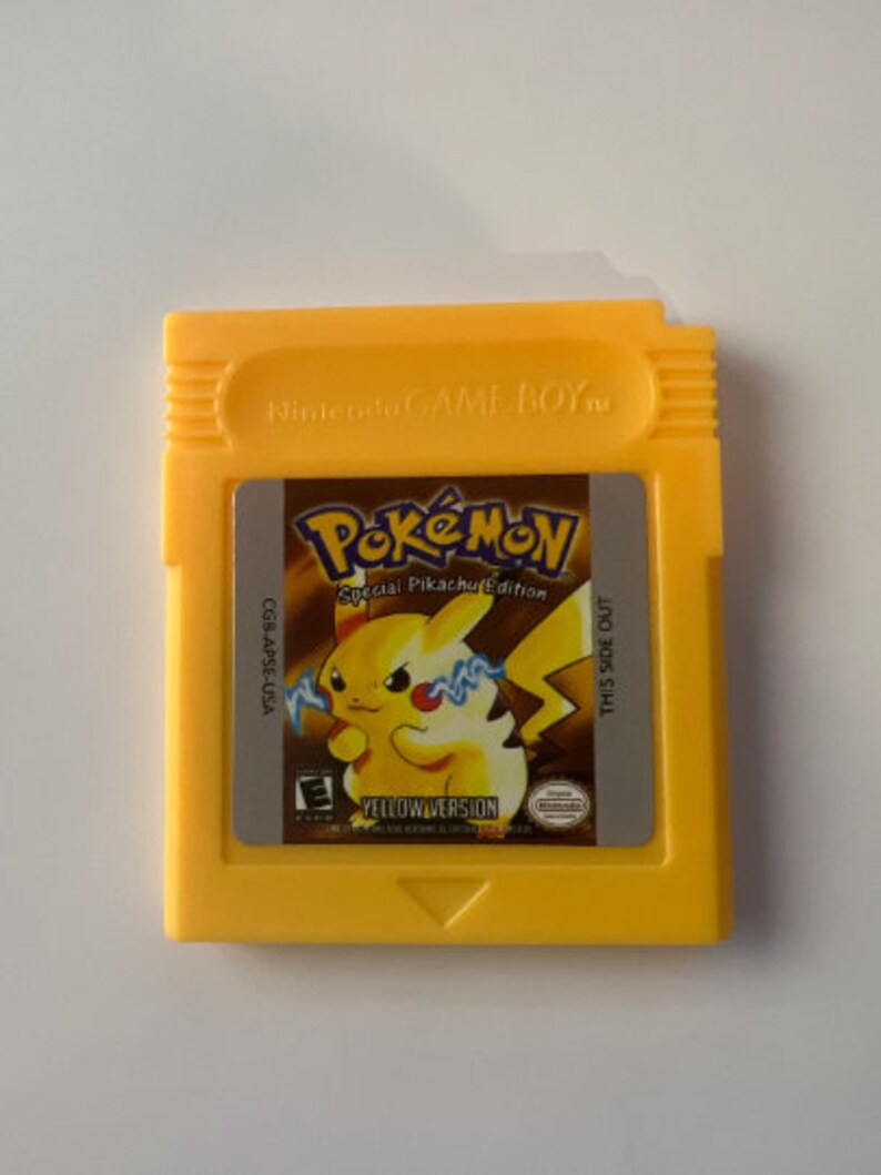 GBA Pokémon Nintendogame Boy Advance Pokemon Games Silver Etsy