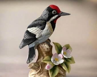 1986年 鳥 置物 Leonard C. Hornick Jr サイン入り 1986年 鳥 置物 Leonard C. Hornick Jr サイン入り 1986年 鳥 置物