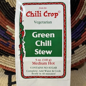 Hatch Vegetarian Green Chili Stew Mix