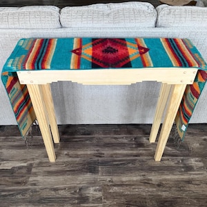 Camino de mesa y bufanda multiusos del suroeste, textil suave estilo bohemio azteca