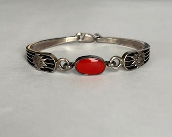 ヴィンテージ レイキング スターリングシルバー ターコイズ