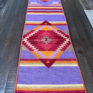 Multi Use Southwest Table Runner and Scarf Soft Bohemian Aztec Style Textile