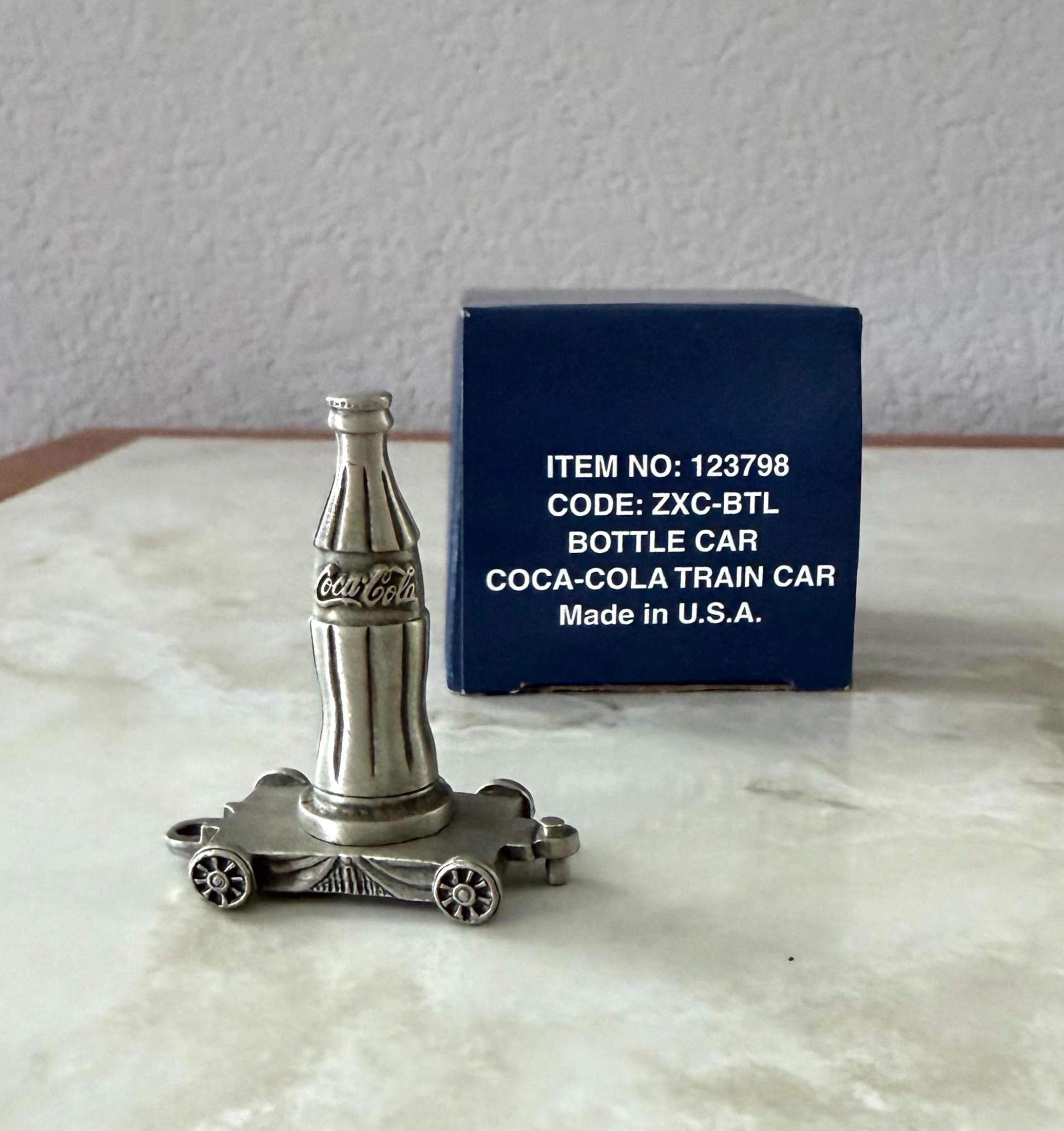 Coca Cola Pewter Train - Etsy