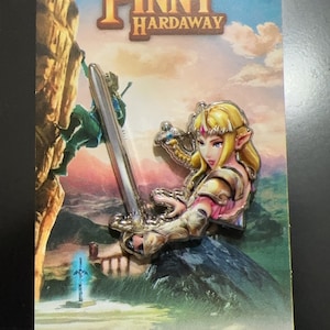 Princess Zelda 3D pin