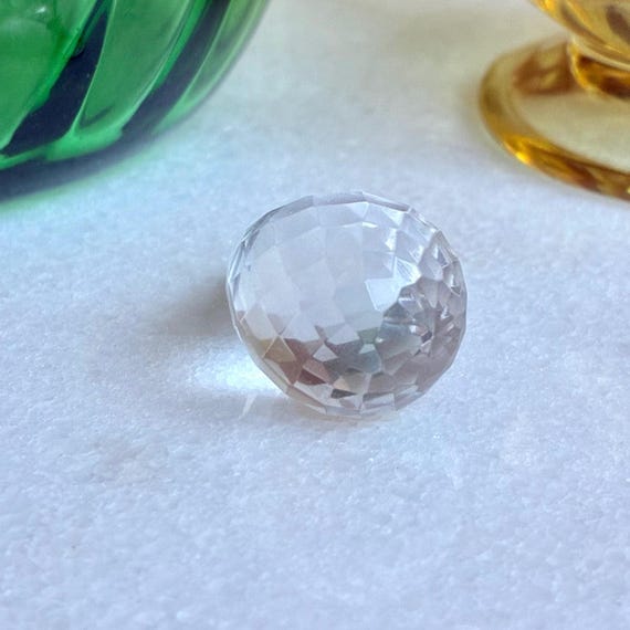 Sterling Silver Wired Teardrop Translucent Glass … - image 5