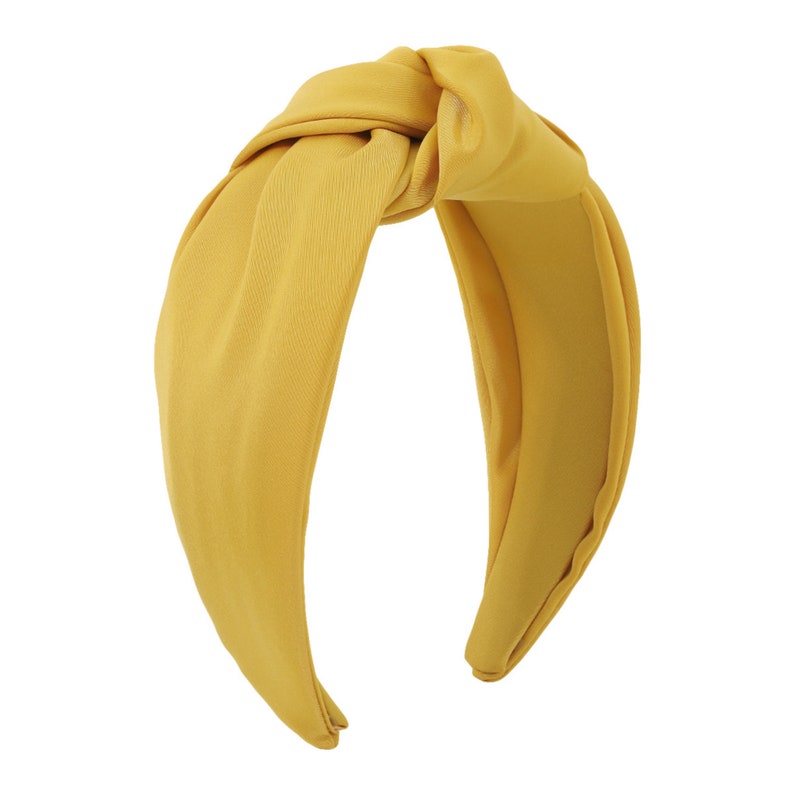 Top Knot Headbands Knotted Headband Headband Women Top Knot Etsy