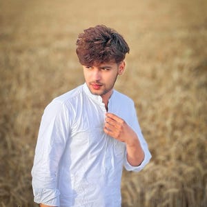 Men&#39;s Designer Long Kurta , Stylish Kurta , Wedding Fancy Kurta, Indian Ethnic Dress, Traditional Kurta, Pure White Kurta - Only Kurta