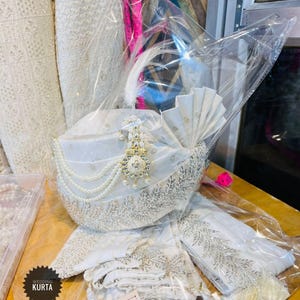 Traditional Men&#39;s Wedding Pagri & Turban | Elegant Turbans for Groom And Guests | Groom Wear | Indian Groom Wear | Men Wedding Safa