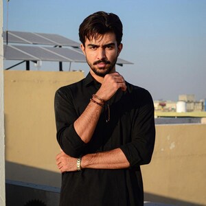 Coustom Black Kurta for Men | Stylish Party Wear Kurta | Kurta For Men | Pure Black Kurta | Long Sleeve Kurta | Wedding Mens Kurta | Fancy