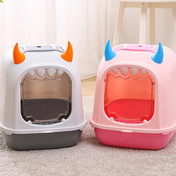 Cat Litter Box Etsy