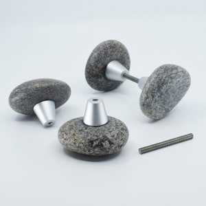 Natural Stone Door Knob Set – Beachy Coastal Decor