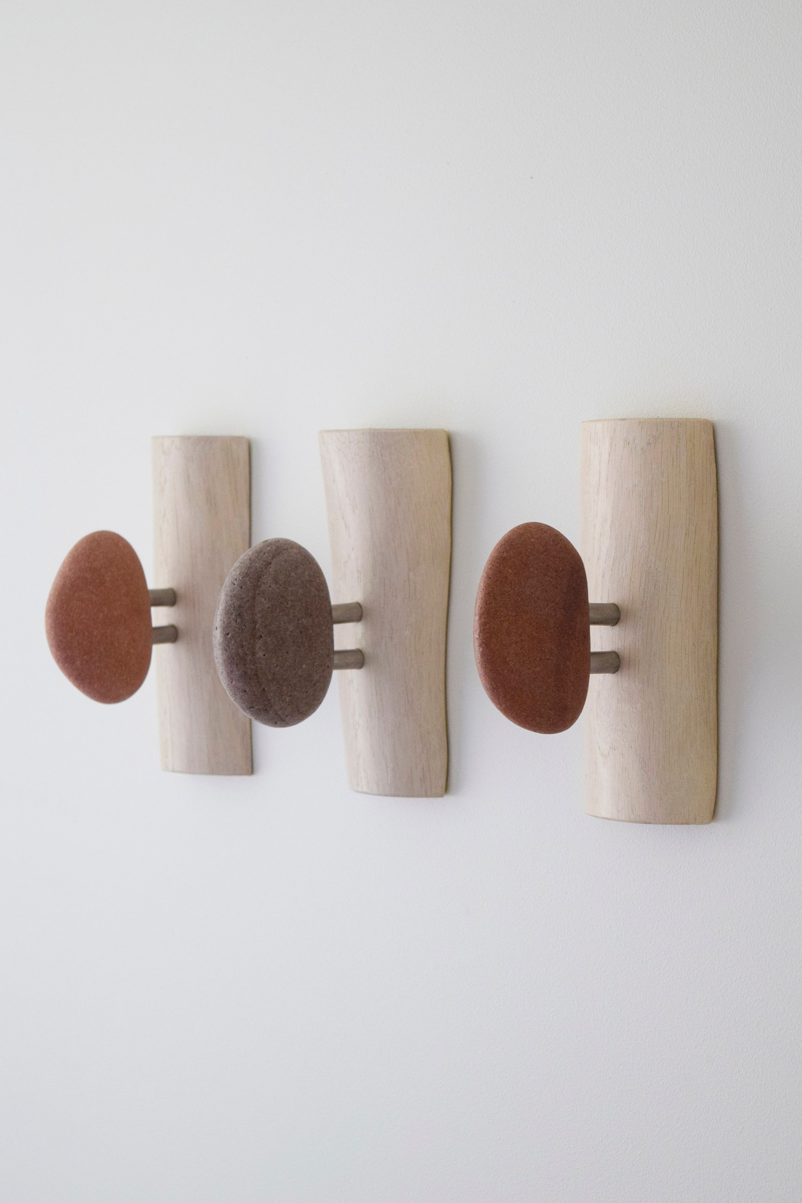 Sea Stone Towel Hooks and Wall Racks. Natural Sea Stone Wall Coat ...