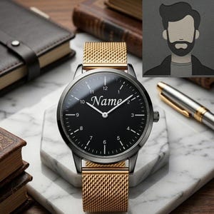 May include: A white ceramic mug with a black handle and the text "But First, Coffee" in a bold, black font. The mug is set against a blurred background, suggesting a cozy setting.