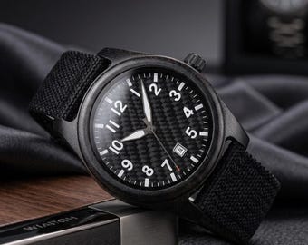 Personalized Wedding Gift Watch, Custom Engraved Watch, Unique Wedding Gift for Him, Engraved Wristwatch for Him