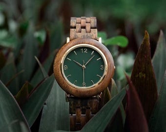Personalized Gift for Her - Engraved Wooden Watch for Women - Custom Wood Watch Wife Girlfriend - Womens Wood Watch - Unique Gift for Her