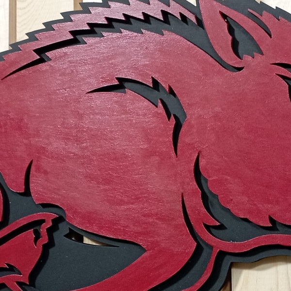 Arkansas Razorback Logo Svg - Etsy