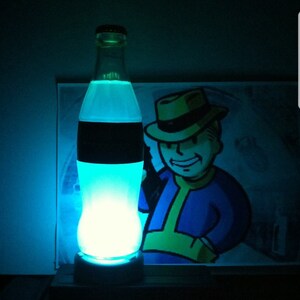 Fallout Nuka Cola Quantum LED Gaming Light Lamp Bottle - Etsy