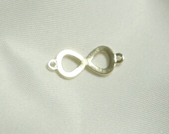 Gold Plated Brass Infinity Bracelet Connector: DIY Jewelry Making (10pcs)