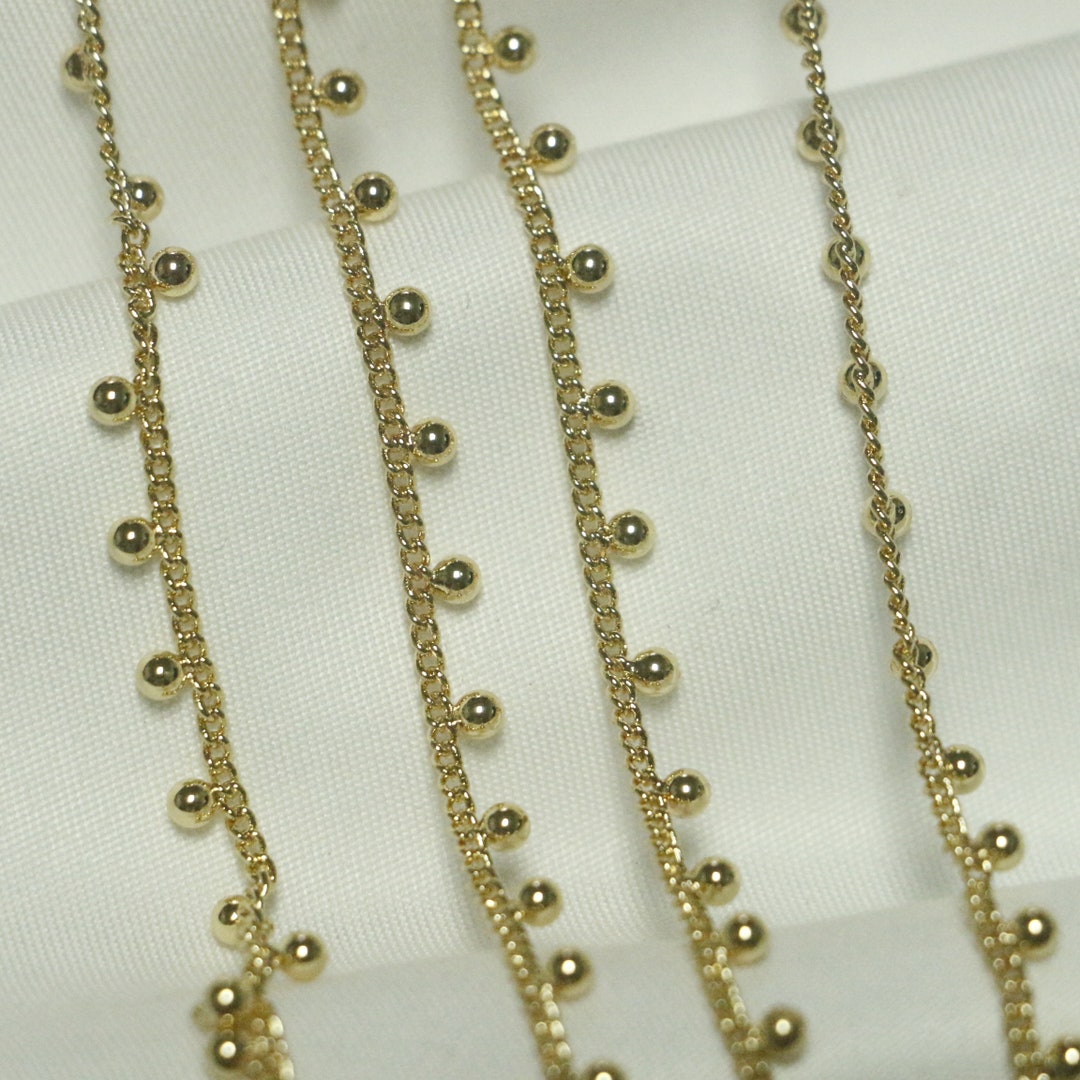 Diy Chain Making - 14k Gold-plated Necklace Accessories ...