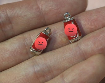 6PCS Coca -Cola Charming Pendant, Mini Beverage Bottle Charming Pendant, Jewelry Pendant, Jewelry Pendant supply