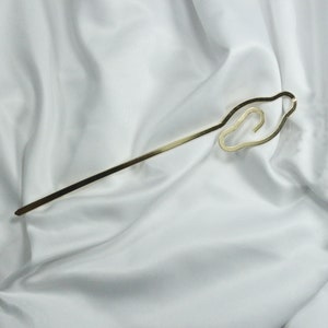 2pcs 165x26mm Coiled Hairpins-14k Jin Han Tang Style Hairpins-Headwear Accessories-Elegant and Minimalist Design-Perfect Gifts-Hand forged